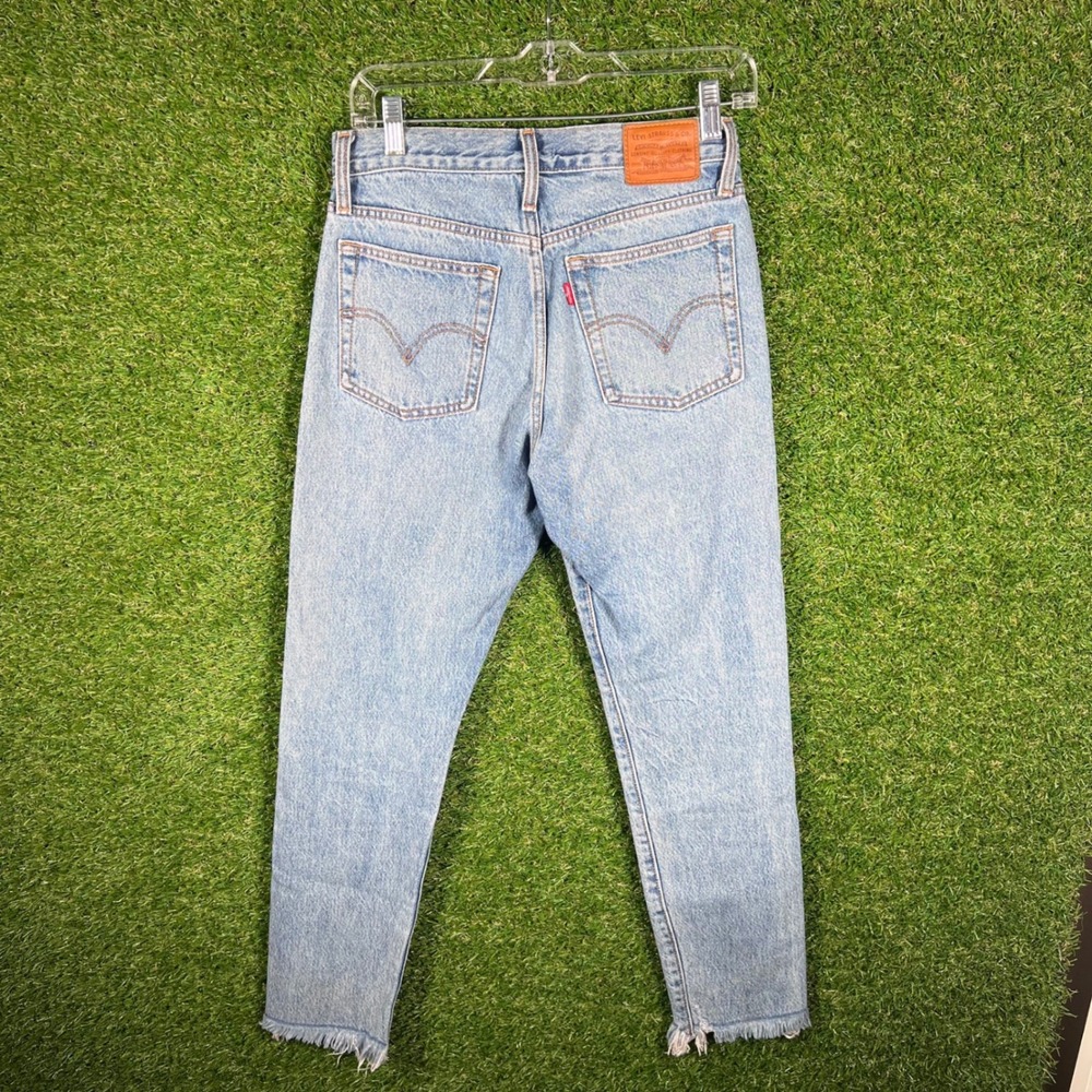 High-Rise Light Blue Women’s Jeans - Picture 4 of 6